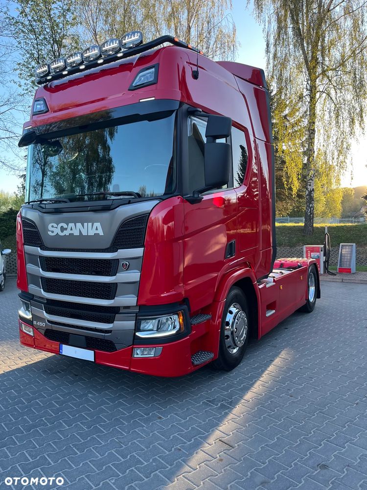 Scania R450//BOGATA WERSJA//RETARDER//KLIMA//NAWIGACJA//RADAR//FULL LED//HYDRAULIKA//PRZÓD/TYŁ NA PODUSZKACH - 4