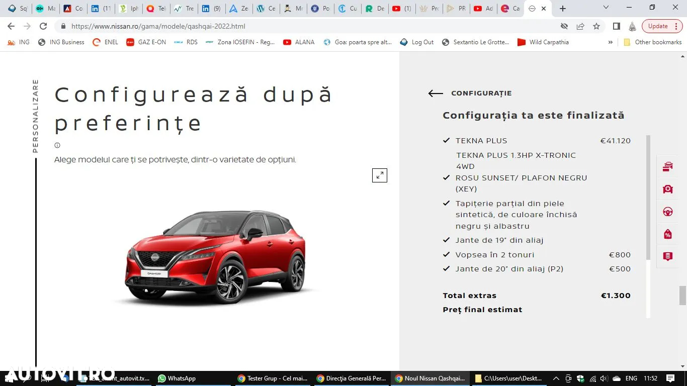 Nissan Qashqai 1.3 l Mild-Hybrid X-Tronic 4WD Tekna Plus - 37