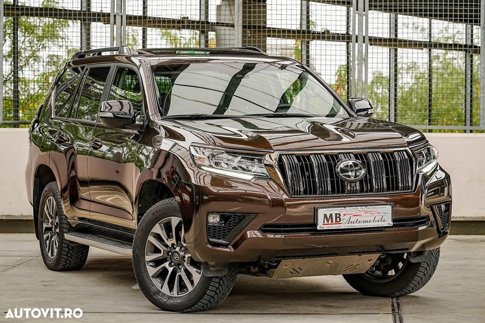 Toyota Land Cruiser 2.8l D-4D 204 CP A/T 7 locuri Luxury AVS Brown - 2