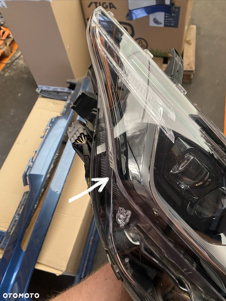 TOYOTA AURIS 2 II lift E18 FULL LED LAMPA PRZEDNIA PRAWA REFLEKTOR PRZEDNI PRAWY PRZÓD EUROPA 81110-02K60 - 8