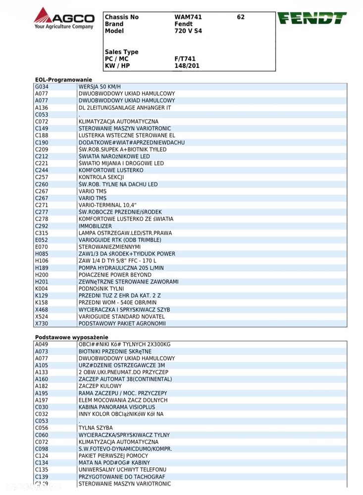 Fendt 720 VARIO S4 PROFI PLUS * FIR GREEN * Stan Idealny * Oryginał * - 7