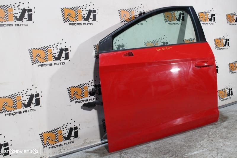 Porta Frente Esquerda Seat Leon (5F1)  Porta Frontal Esquerda Seat Leo - 4