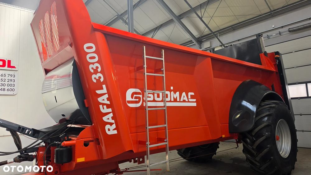 Sodimac Rafal 3300 Rozrzutnik Obornika Tebbe  Strautmann VS Fliegl KDS Bergmann TSW Hawe Transport RAFAL 3150 RAFAL 3200 RAFAL 3250 RAFAL 3300 RAFAL 3400 - 12