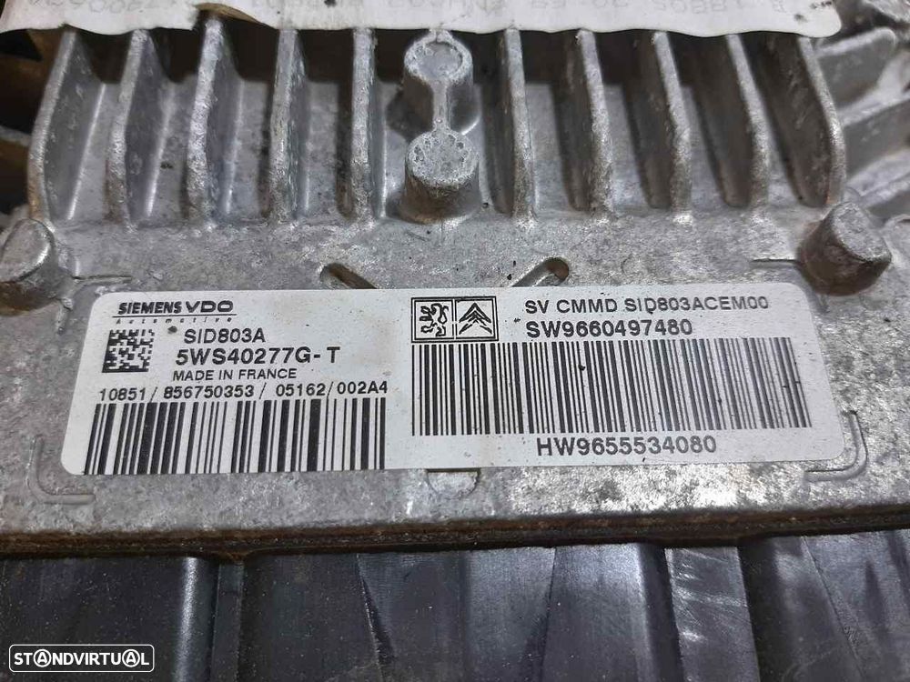 CENTRALINA MOTOR UCE PEUGEOT 307 BREAK 2005 -SW9660497480 - 4