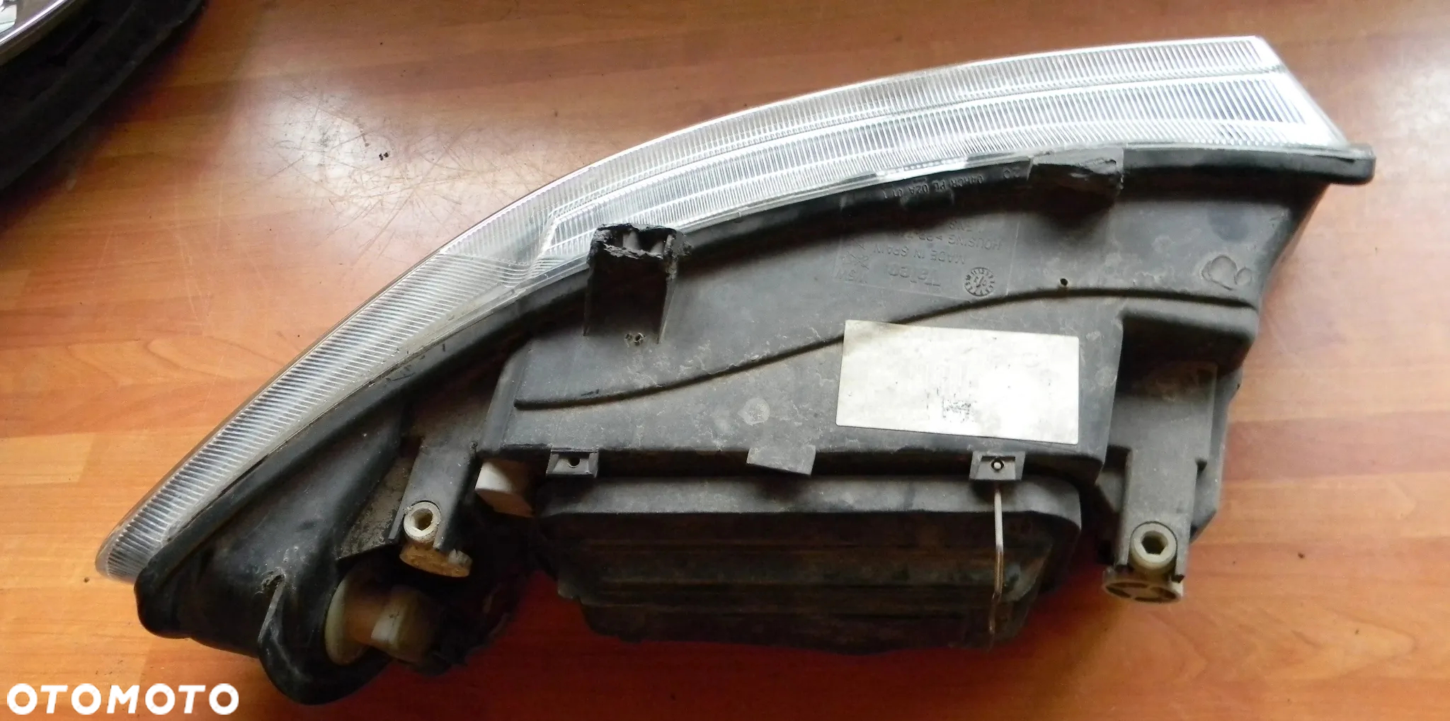 lampa lewa przód szkło klosz SEAT LEON I TOLEDO II  EUROPA - 4