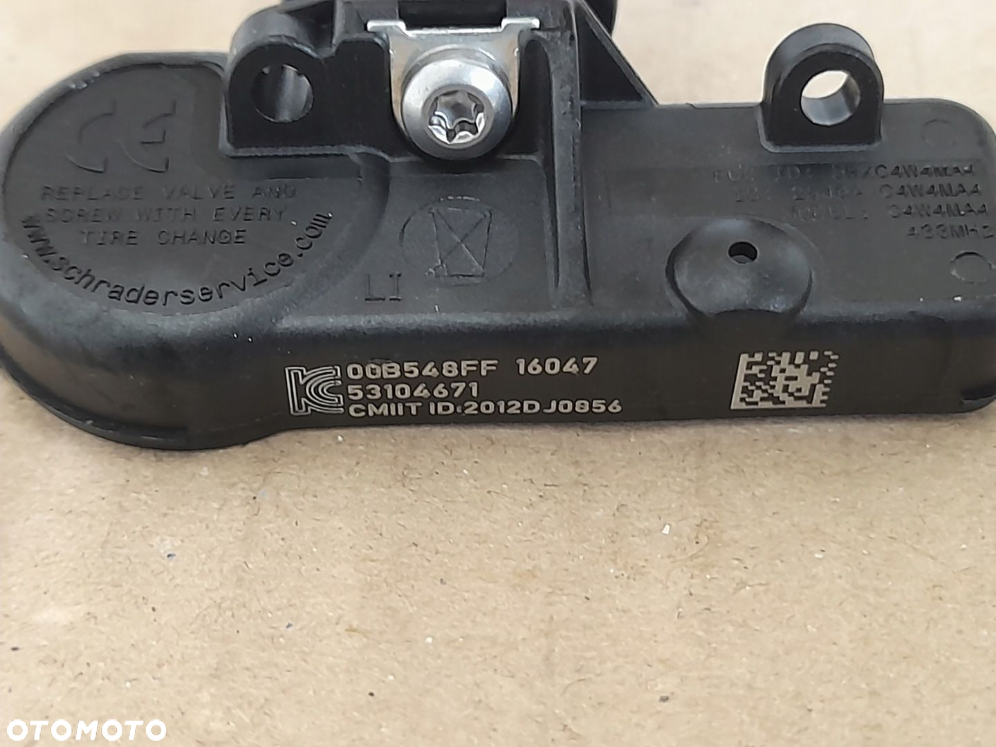 Czujniki ciśnienia TPMS Lancia / Fiat / Alfa Romeo Schrader 00B548FF - 6