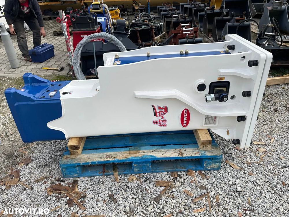 Picon profesional Komac TOR23S Korea Nou cu Auto gresare pentru exacavatoare de 18-26 Tone - 1