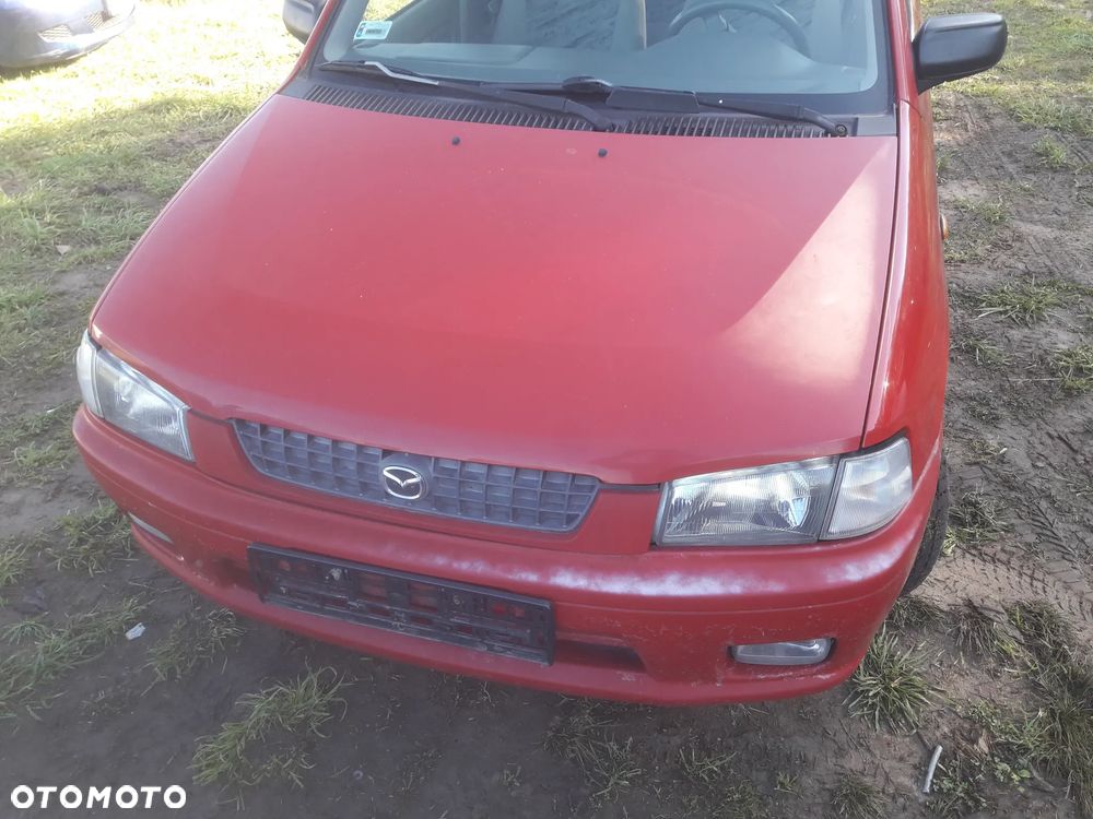 Mazda Demio 97-03 Drzwi prawe przednie tył błotnik w kolor SU  szyba zderzak lampaprzód - 14