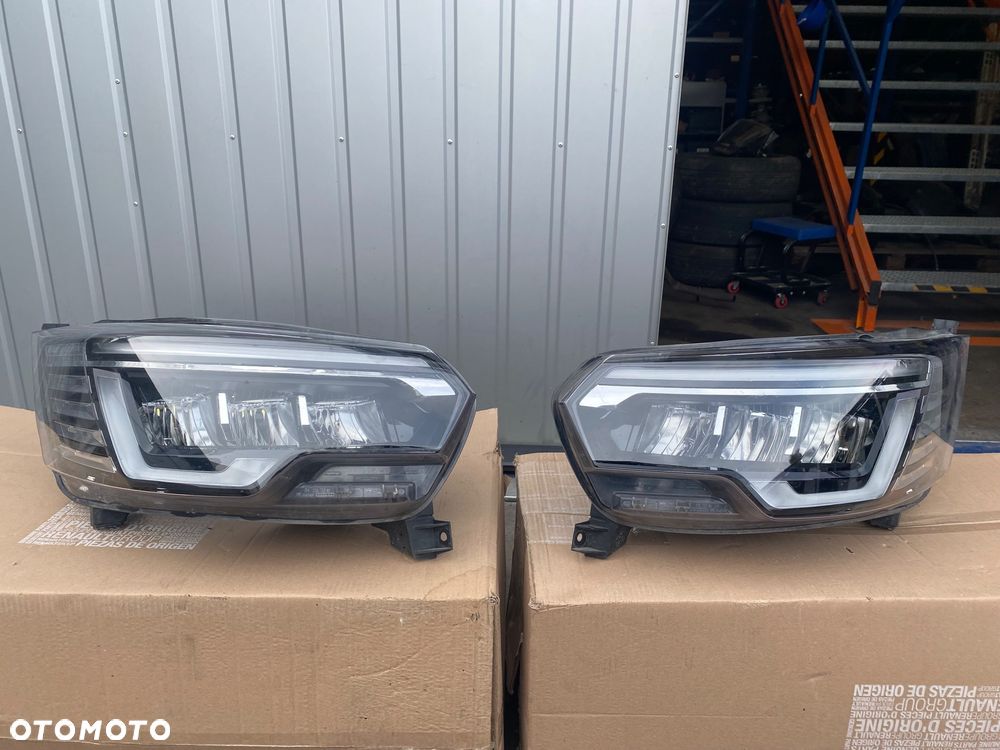 RENAULT TRAFIC III 3 lift 4 IV 22r-> IGŁY! IDEALNE!  Z DEMONTAŻU KOMPLETNE LAMPY PRZEDNIE REFLEKTORY PRZÓD FULL LED LEDOWE LAMPA REFLEKTOR LEWY PRAWY LEWA PRAWA komplet lamp 260601790R   260102899R - 4