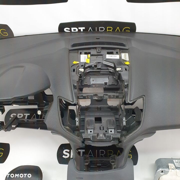 FORD FIESTA MK7 LIFT DESKA ROZDZIELCZA KONSOLA KOKPIT PULPIT PODUSZKI AIRBAG AIR BAG PASY KIT SET - 3