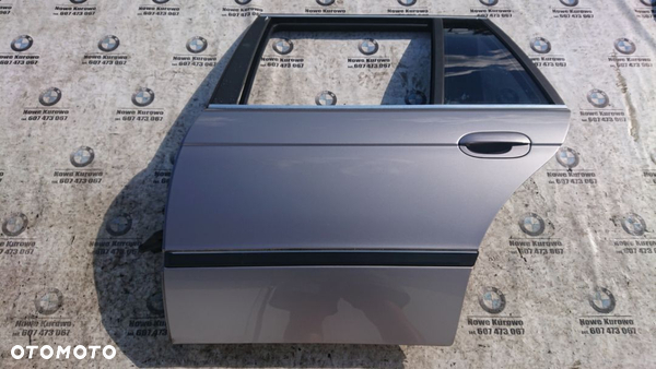 BMW E39 Kombi Drzwi Tylne Tył Lewe Aspensilber 339/7