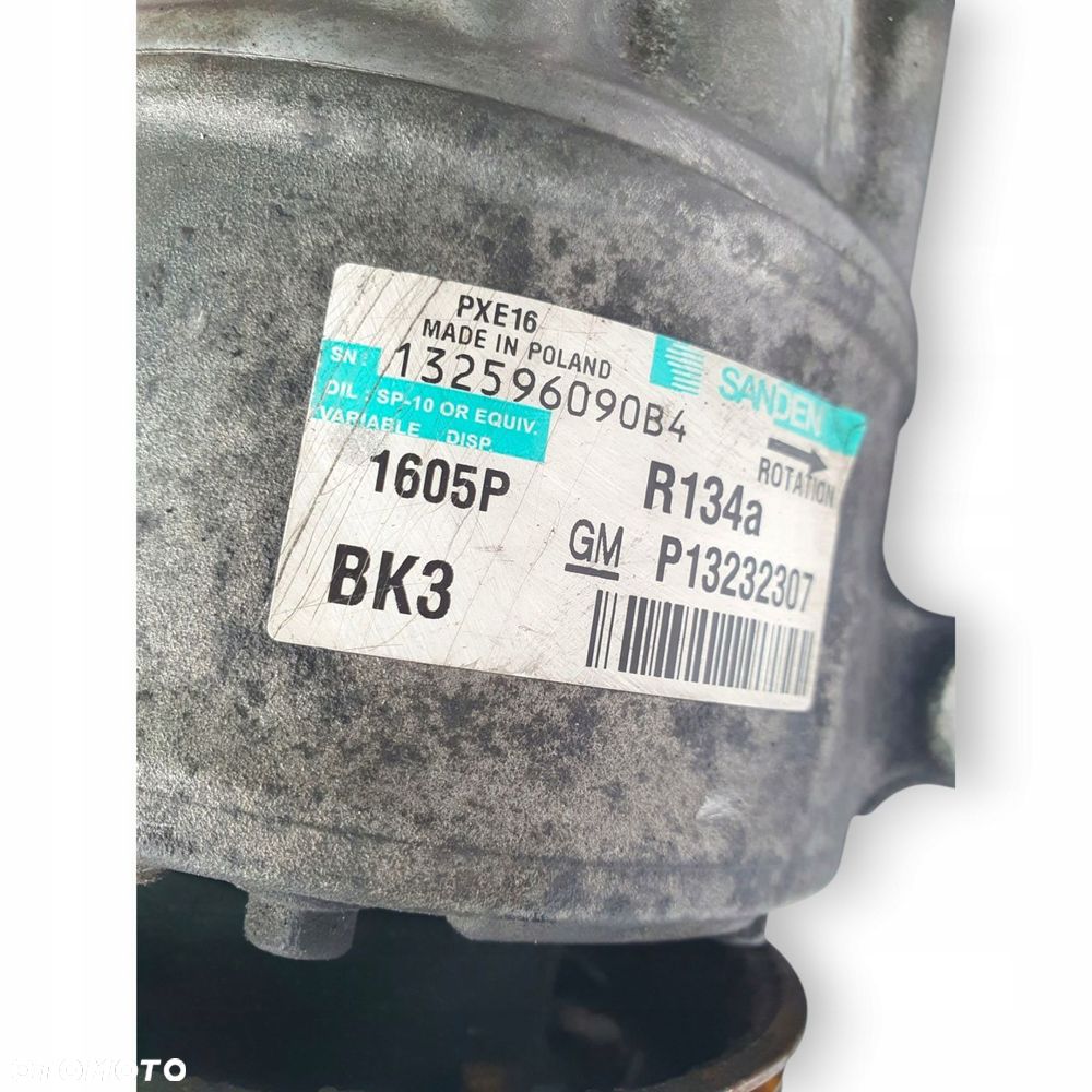 SPRĘŻARKA KLIMATYZACJI Opel Insignia 2.0 CDTI Sanden P13232307 OE - 5