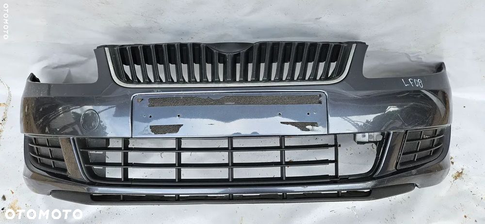 SKODA fabia II 2 lift  ZDERZAK PRZEDNI GRILL ATRAPA LF08