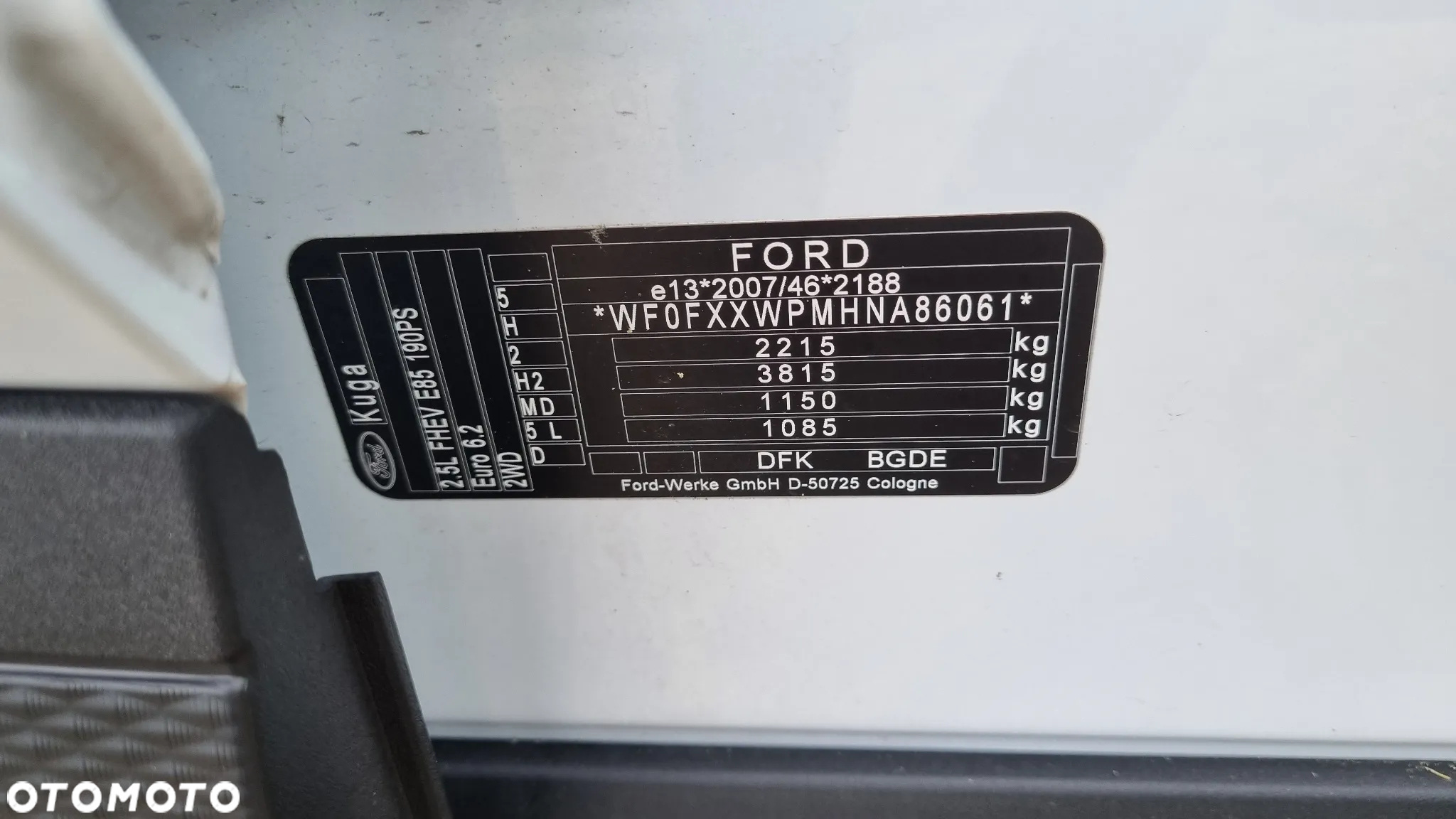 Ford Kuga 2.5 FHEV AWD Graphite Tech Edition e-CVT - 27
