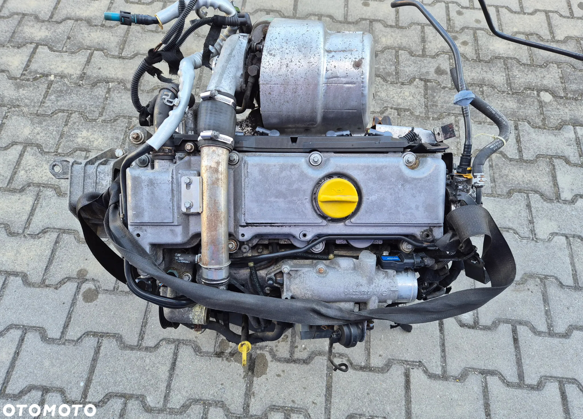 KOMPLETNY SILNIK 2.2 DTI OPEL VECTRA C/ OPEL SIGNUM / ZAFIRA A - 5