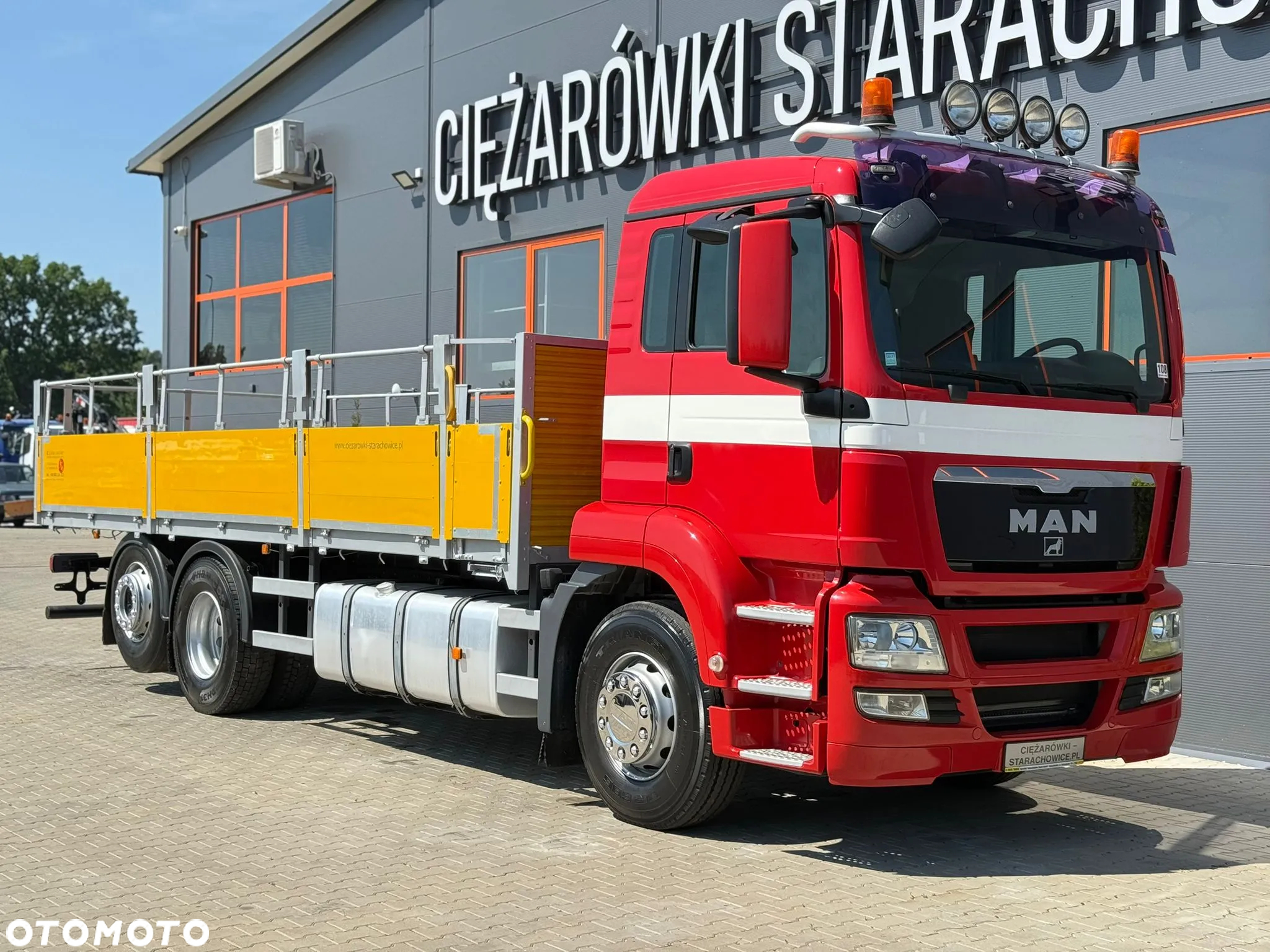MAN TGS TGX E5 26.320  / skrzynia / platforma / oś skrętna - 8