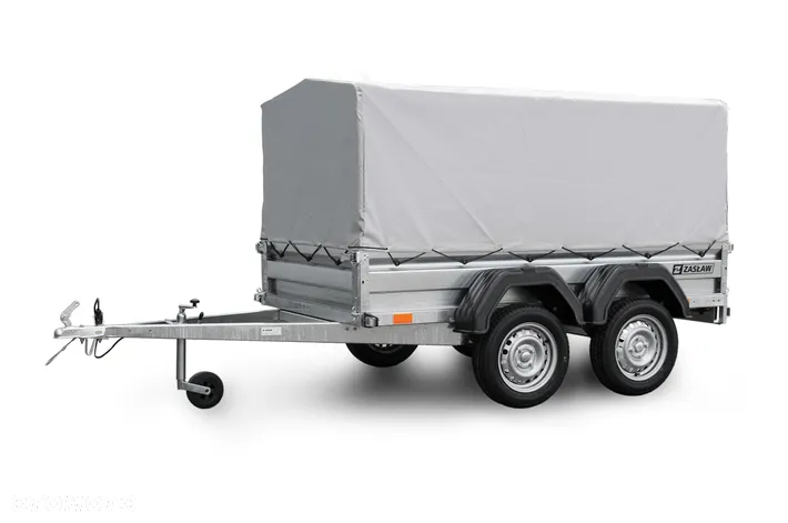 Zaslaw 265T Dwie osie 265X132X35 MOCNA ! - 2