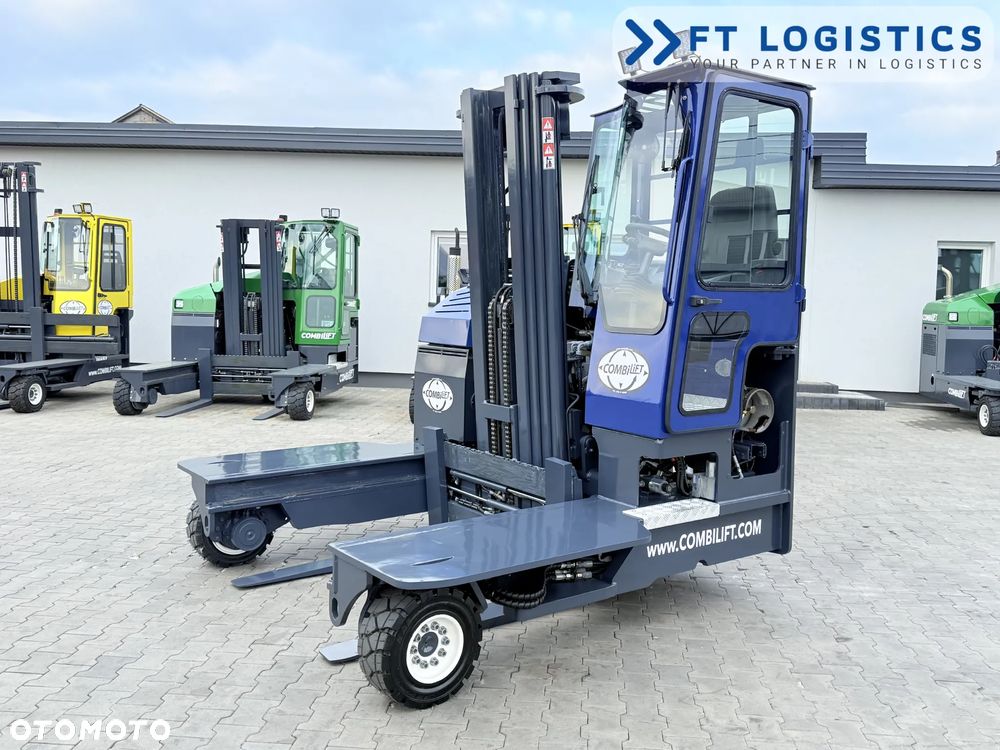 Combilift WÓZEK CZTEROKIERUNKOWY - WIELOKIERUNKOWY | COMBILIFT C4500S | GAS | TRIPLEX 5550MM | POZYCJONER WIDEŁ | WOLNY SKOK | NOWE OPONY | PO SERWISIE | STAN IDEALNY | Szeroka oferta wózków czterokierunkowych i bocznych, dopasowanych do różnorodnych potrzeb i zastosowań - 3