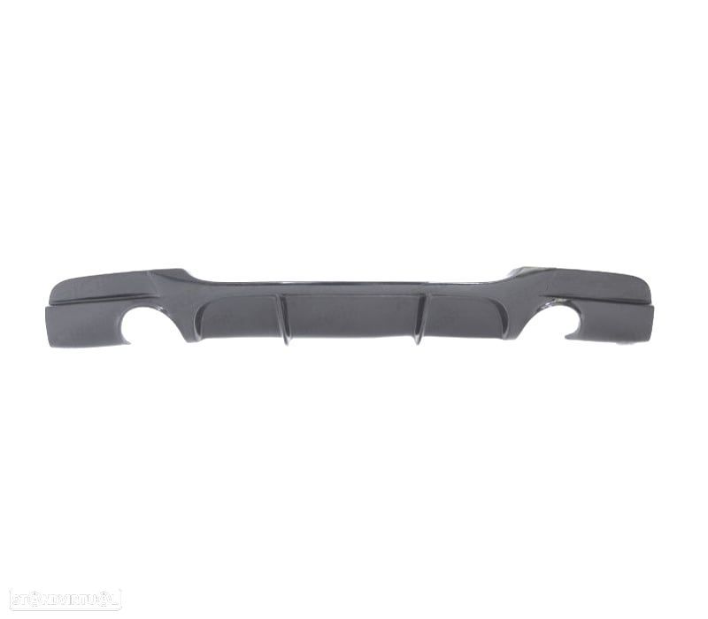 DIFUSOR BMW E90 E91 LOOK M PERFORMANCE PRETO BRILHANTE - 2
