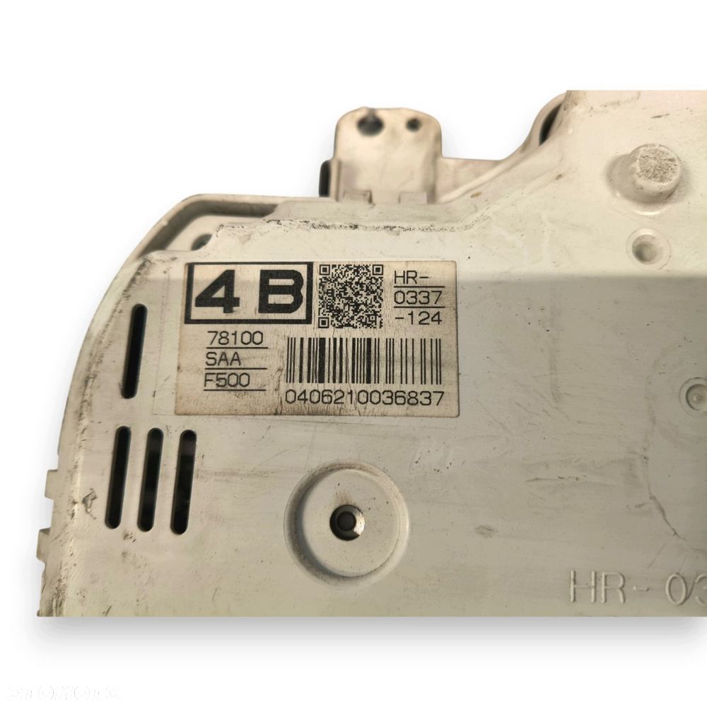 LICZNIK ZEGARY 78100-SAA-F500 Honda Jazz II 1.2 1.3 8V Benzyna 114 753km - 15