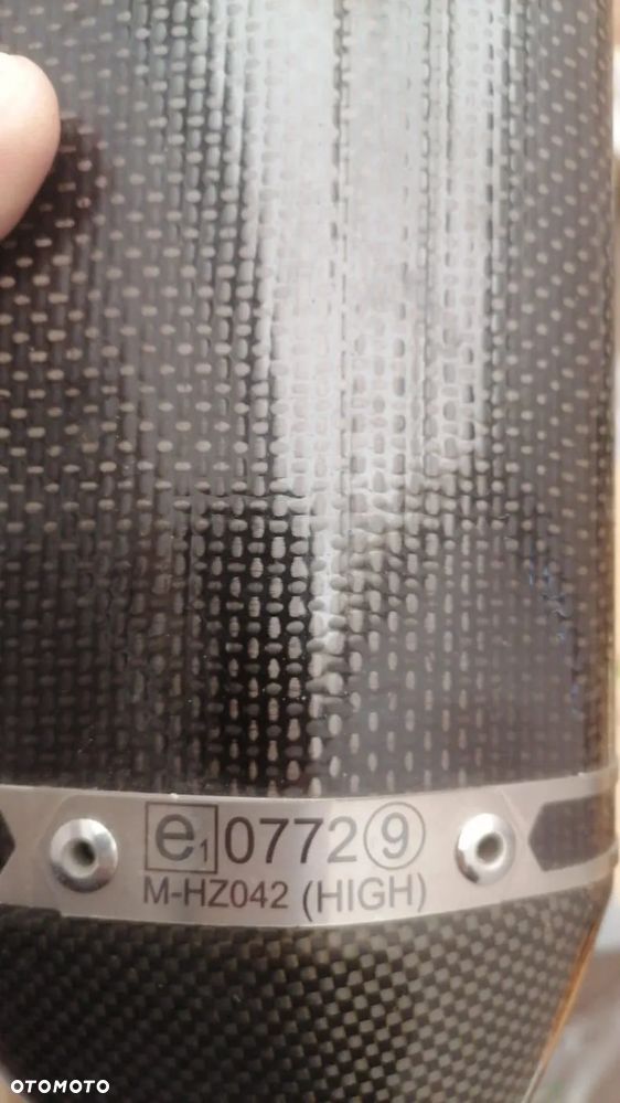 EU Tłumiki wydech Kawasaki Z1000 Z 1000 AKRAPOVIC Osłona Carbon M-HZ042 - 11