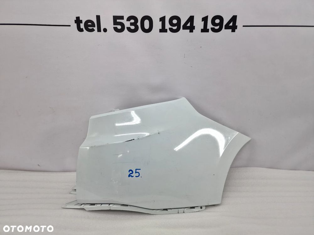 RENAULT MEGANE 3 III 08-16 KOMBI LIFT BOCZNA CZĘŚĆ / NAROŻNIK PRAWY ZDERZAKA TYLNEGO TYLNIEGO TYŁ , NR 850160002R , NR AUKCJI BZ25 - 1