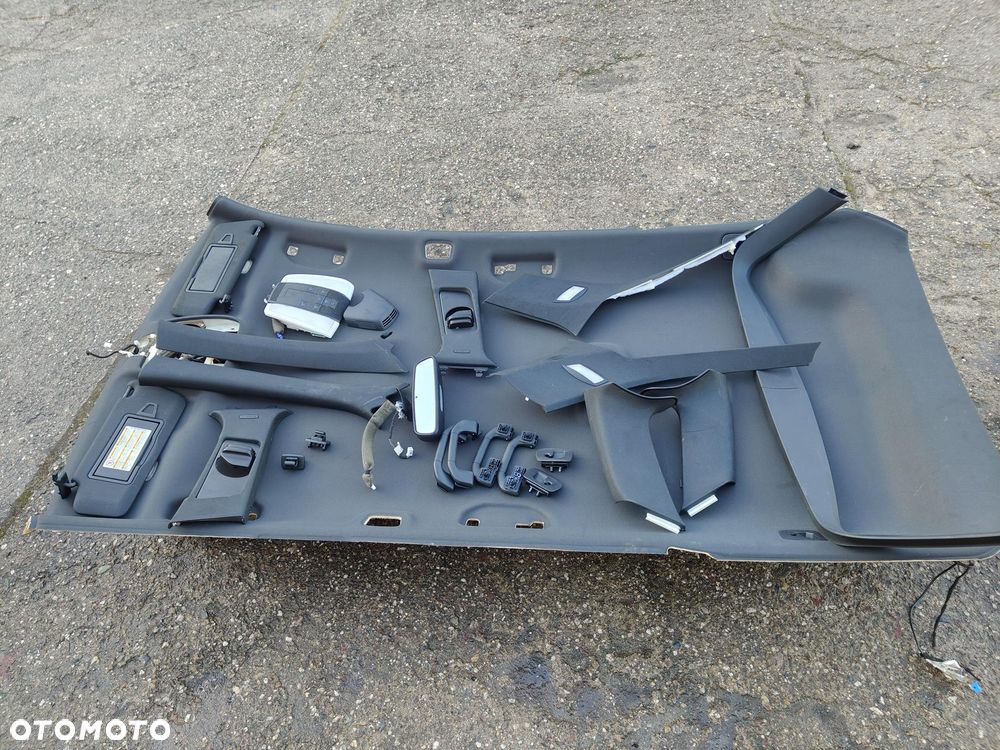 MERCEDES W204 Kombi Podsufitka SUFIT SUFITÓWKA Czarna AMG Komplet - 1