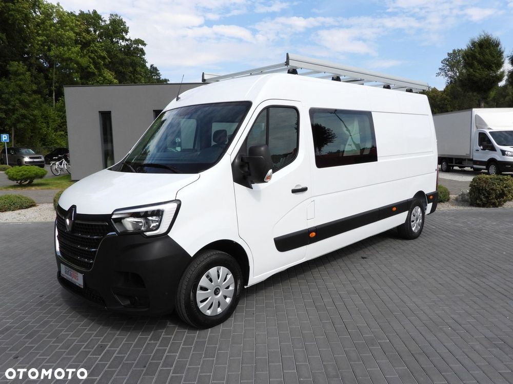 Renault MASTER FURGON BRYGADÓWKA 7 MIEJSC TEMPOMAT NAWIGACJA LEDY KLIMATYZACJA  135KM - 19