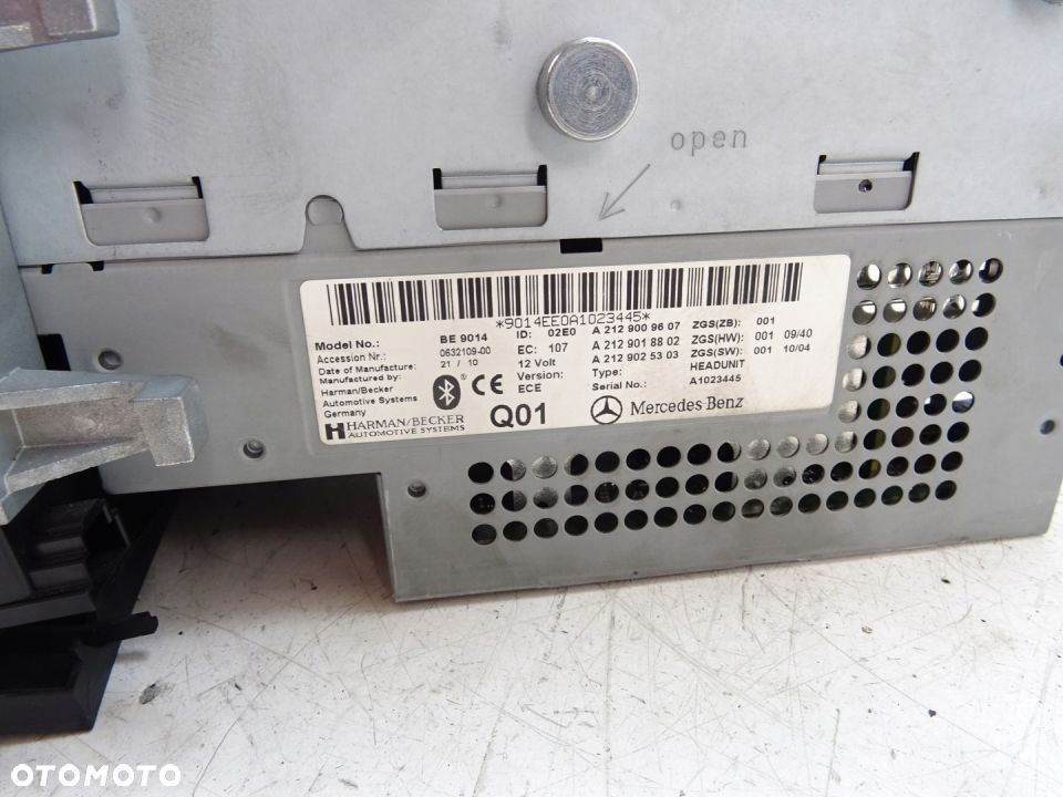 RADIO CZYTNIK NAWIGACJI NAVI MERCEDES E W212 W207 - 4