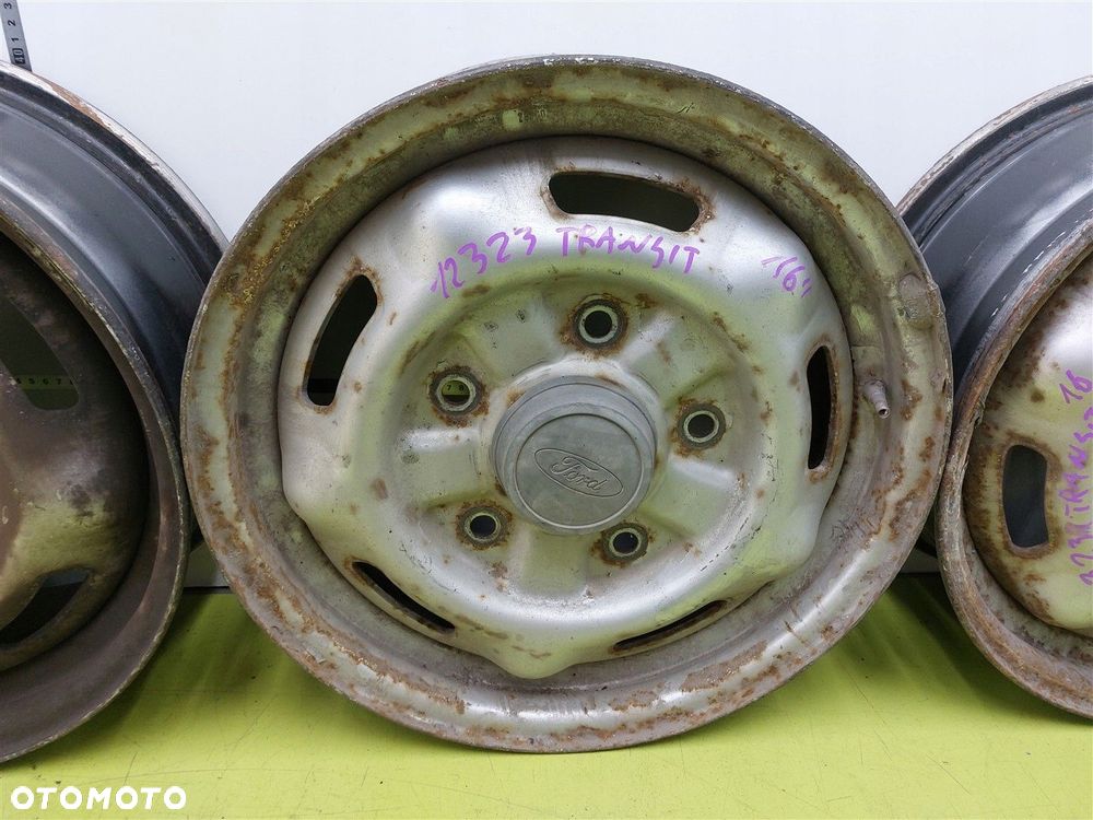 Felgi stalowe Ford Transit VI 2000-2006 Z DEKIELKAMI - 8