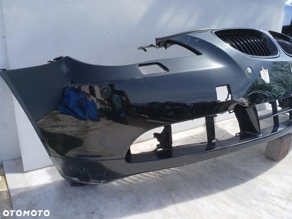 ZDERZAK PRZÓD PRZEDNI BMW 5 E60 E61 03-07 BLACKSAPHIRE SPRYSKI 7033694-1 - 3