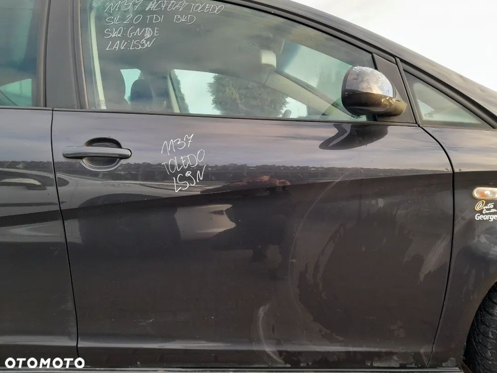 SEAT TOLEDO III DRZWI PRAWE PRZEDNIE PRAWY PRZÓD KOLOR: LS9N