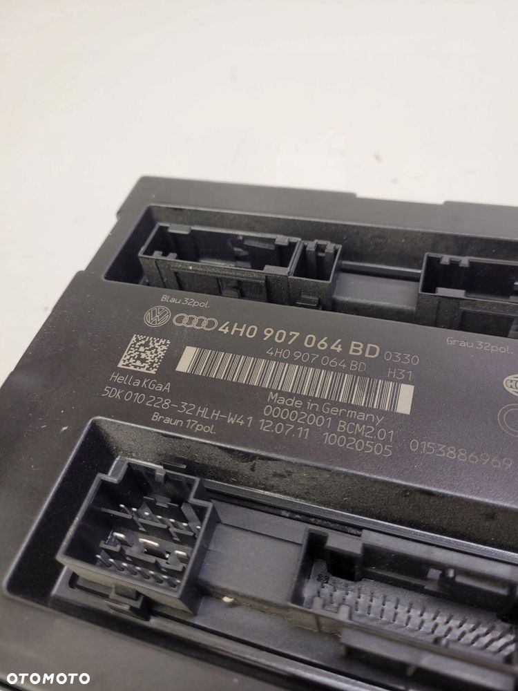 MODUŁ KOMFORTU AUDI A6 C7 A7 A8 4H0907064BD - 3