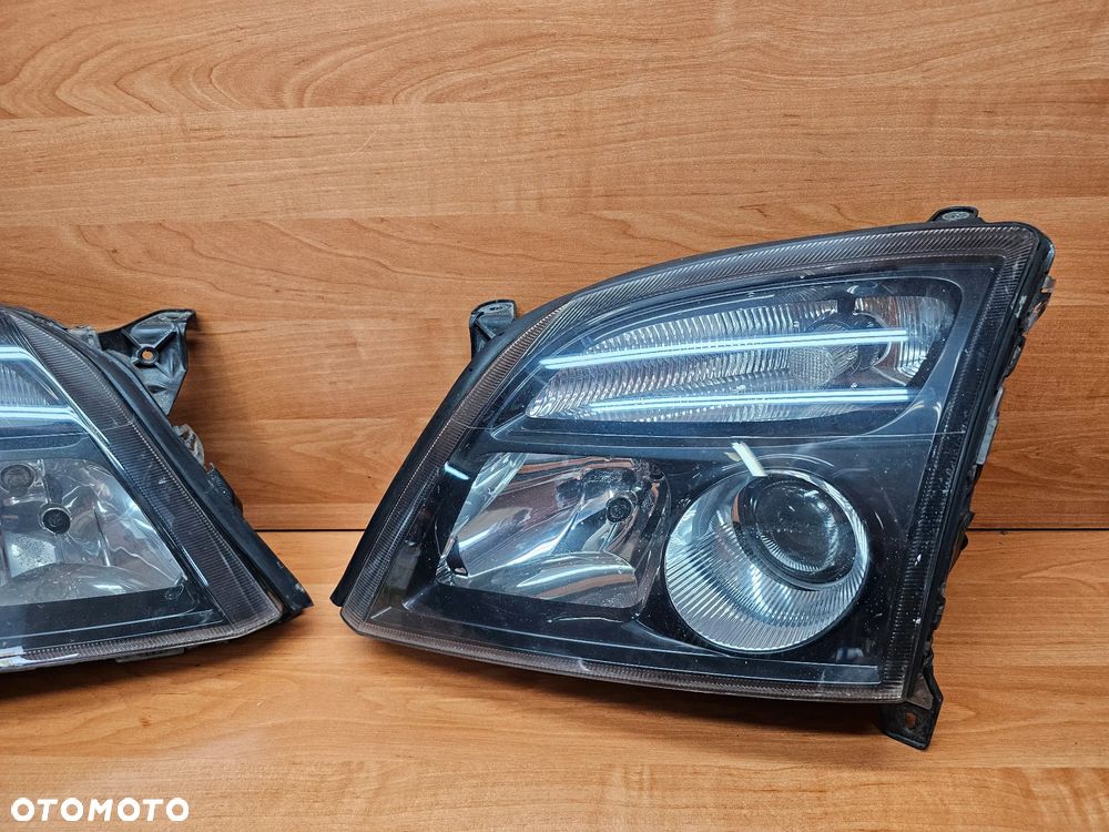 LAMPY LAMPA PRAWY LEWY PRZÓD XENON KOMPLET VECTRA C SIGNUM PRZED LIFTEM EUROPA - 2