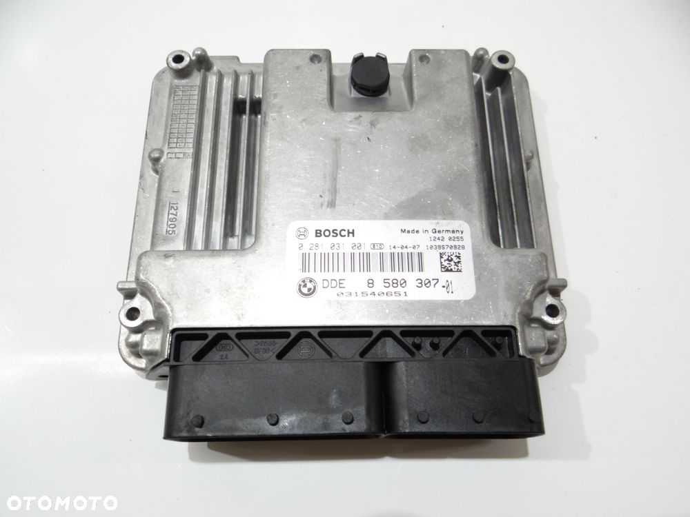 KOMPUTER STEROWNIK SILNIKA BMW X1 E84 N47D20C 8580307 - 1