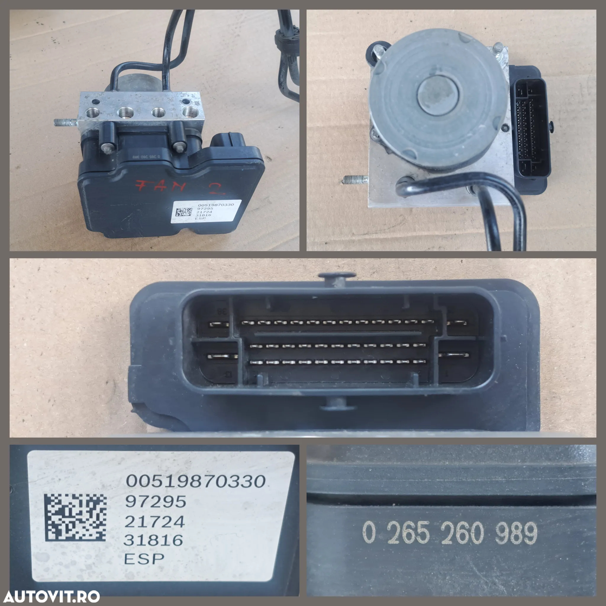 Pampa ABS ESP Fiat Ducato Peugeot Boxer Citroen Jumper VW Golf Touran Passat Caddy Skoda - 3