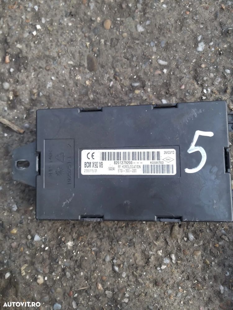 Modul Confort cod: 8201029399 8201279200 pentru Dacia Lopgan MCV din 2011 - 2