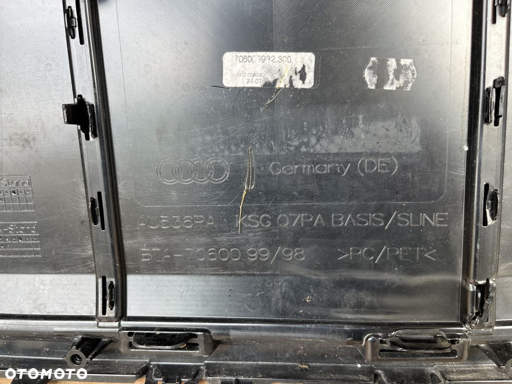 GRILL AUDI Q7 4M0 LIFT ZDERZAK PRZÓD GRILL AUDI Q7 II LIFT 4M0 2019-2024 - 11