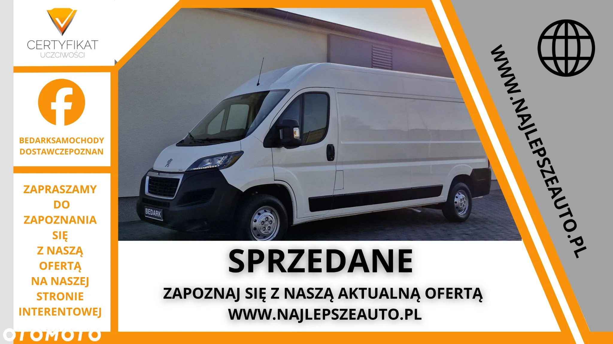 Citroën Jumper, L2H2, nawigacja, klima, tempomat - 2