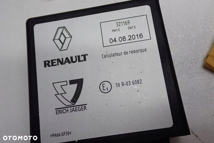 DUSTER RENAULT instalacja wiązka haka 8201443157 - 3
