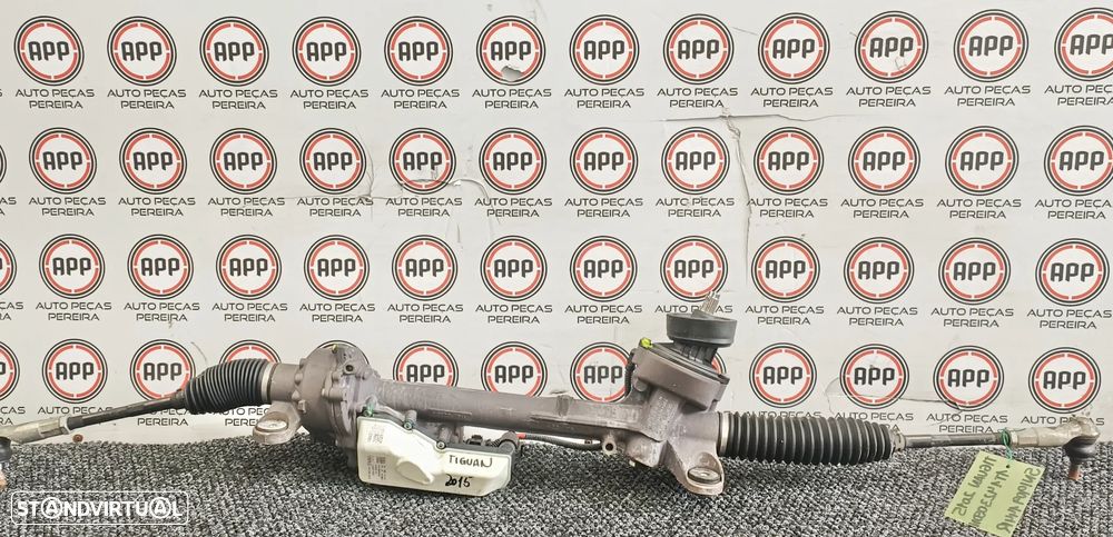 Caixa de direção assistida eléctrica Tiguan 2015, referência 5N1909144R, 1T1423050N. - 1