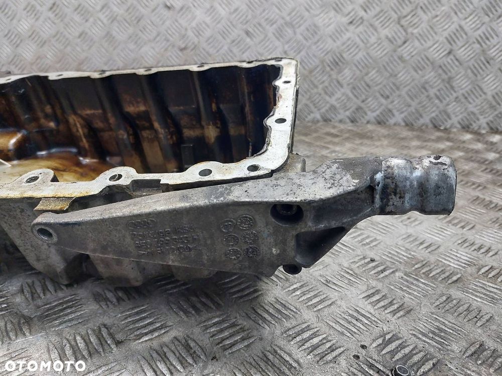 MISA MISKA OLEJOWA + ŁAPA SILNIKA AUDI A4 B6 2.0 20V 06B103603AH - 3