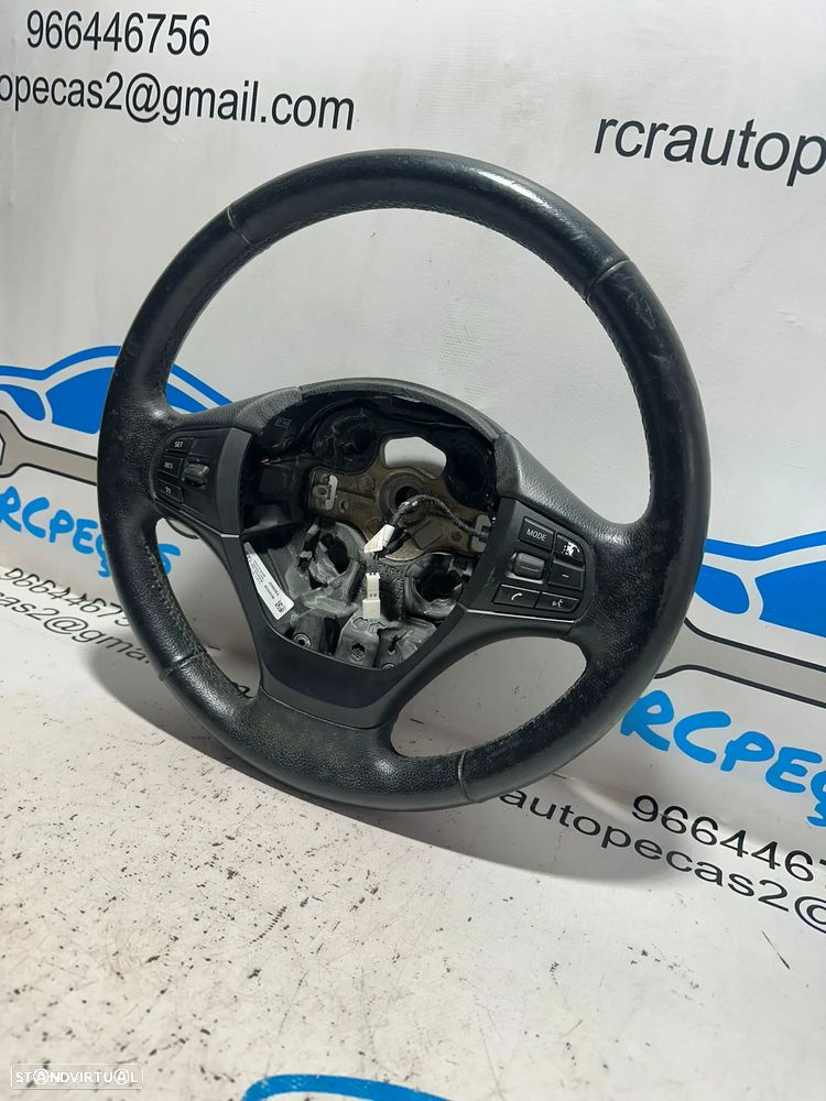 .Volante Pele Comandos Multifunções BMW Serie 1 F20 5 Portas F21 3 Portas Serie 3 F30 Sedan F31 Touring Carrinha F34 GT - 4