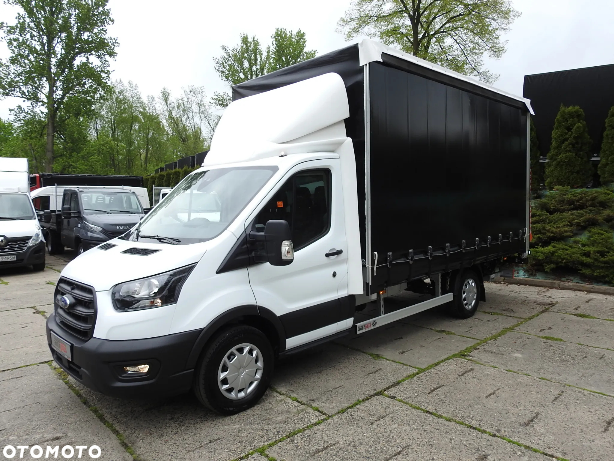 Ford TRANSIT NOWY PLANDEKA WINDA 8 PALET TEMPOMAT KLIMATYZACJA ASO 130KM [ B43455 ] - 7
