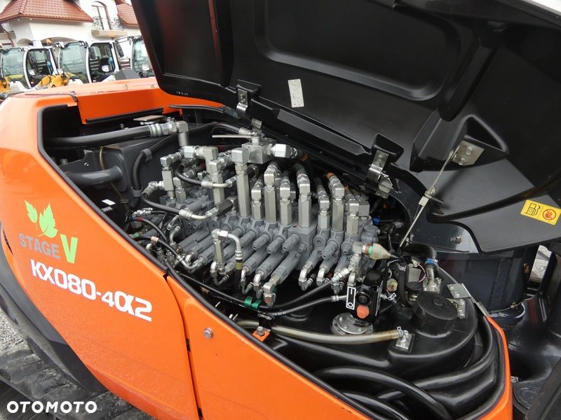 Kubota KX080-4&2 STAGE 5 / ROTOTILT / Sprowadzona / Idealna / - 17