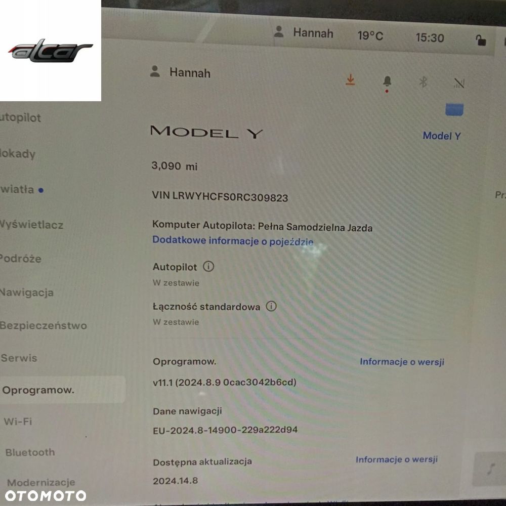 SILNIK ELEKTRYCZY TYŁ TESLA Y 1587780-00-C, 1085693-20-F JAK NOWY - 7