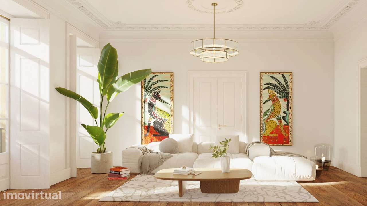 Apartamento T3 + 1 com terraço, Príncipe Real, Lisboa - Grande imagem: 5/7