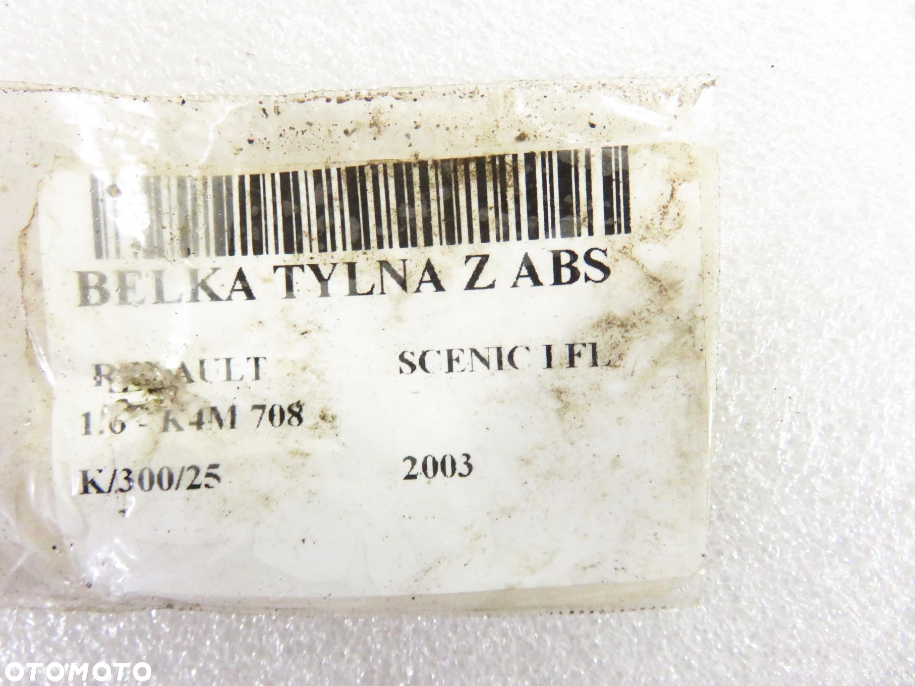 BELKA TYŁ RENAULT SCENIC I FL  MINIVAN - 7