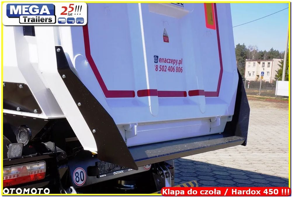 Mega 35 m³ Half-pipe do gruzu HARDOX / 500 Super Strong !!! - 29
