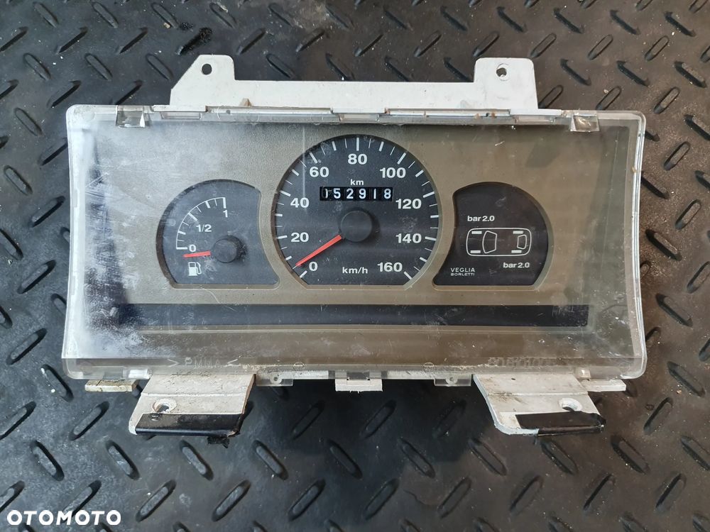 FIAT CINQUECENTO 97r LICZNIK ZEGARY PRĘDKOŚCIOMIERZ 52 TYŚ KM 138 TYŚ - 1